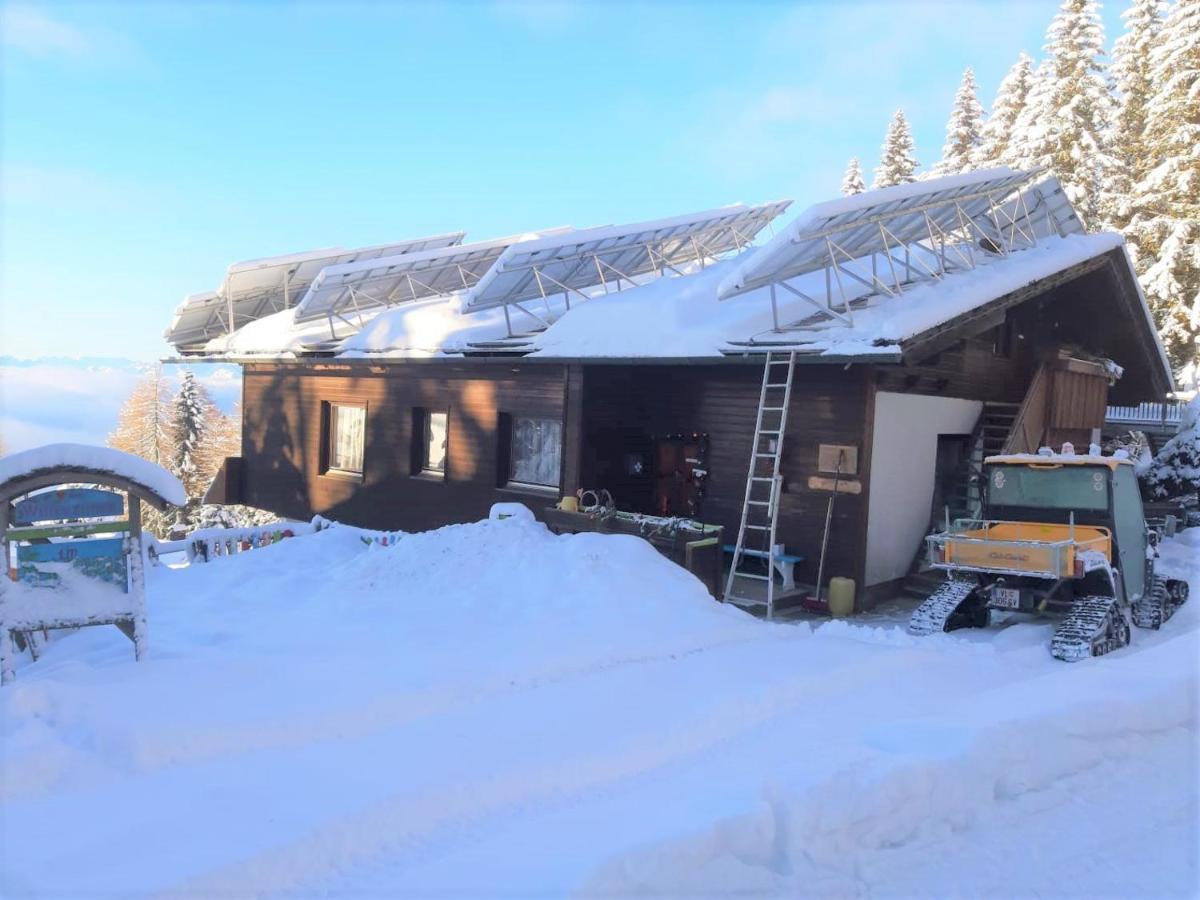 Ferienwohnung Almhaus Florian Treffen Exterior foto